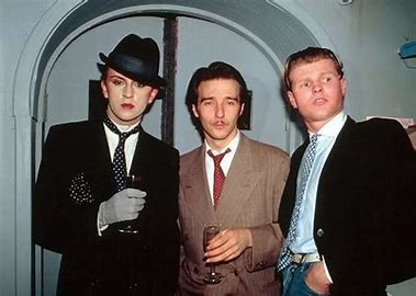 Steve Strange, Midge Ure and Rusty Egan